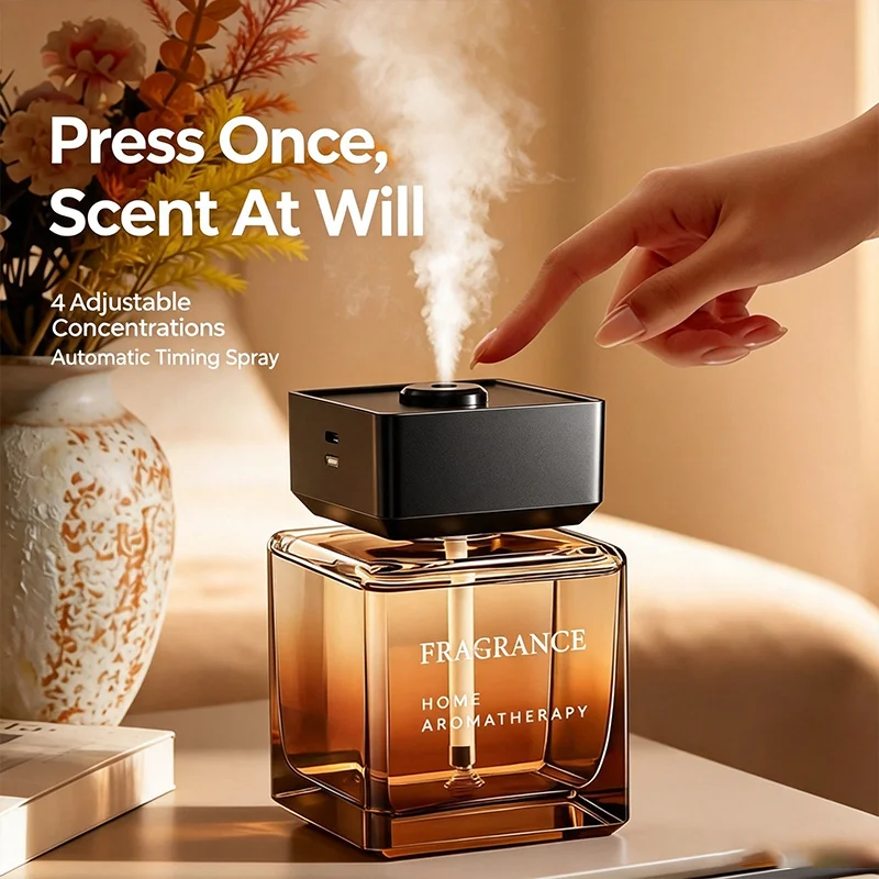 Home Fragrance Usa - ホームフレグランススプレー ホテルグレード 自動芳香スプレー 長時間持続 消臭剤 寝室