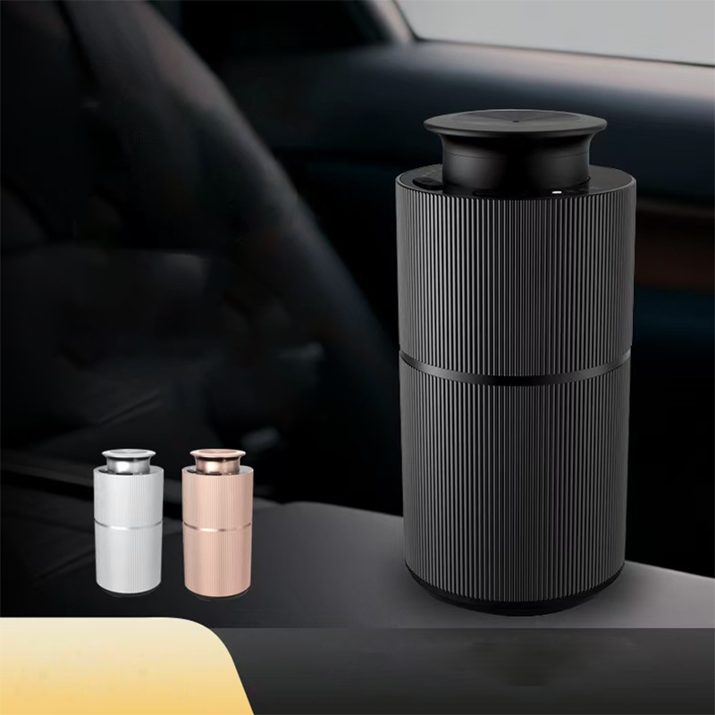 Home Fragrance Oud - メタルボディスマートカーディフューザー ポータブル充電式水なしアロマネブライザー 家庭用オフィス用エッセンシャルオイルフレグランスマシン
