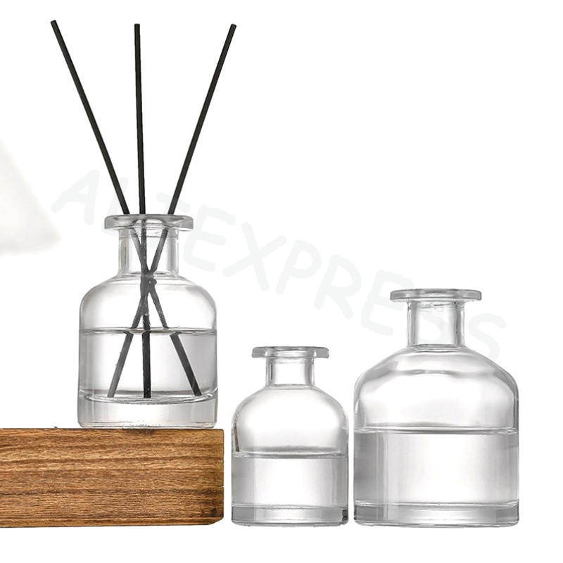 Home Fragrance Oud - リードディフューザーエッセンシャルオイルボトルオイルディフューザースティック1個50mlホームフレグランスディフューザーボトルパーティーギフトガラス容器