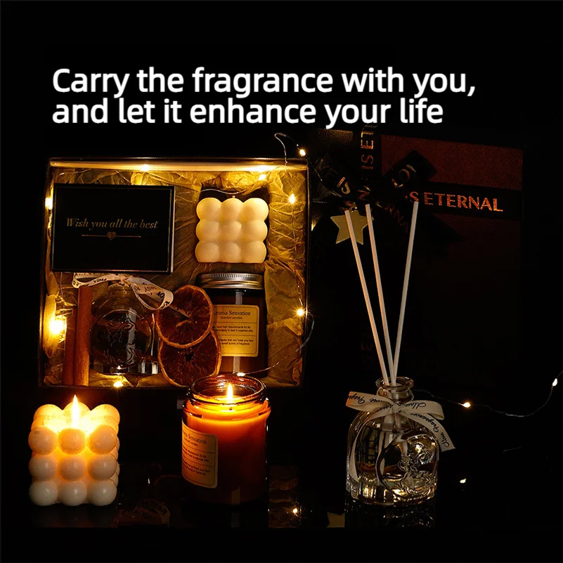 香りの良いギフトボックス、大豆ワックスを使用したアロマ、寝室 - Home Fragrance Usa のレビューと価格
