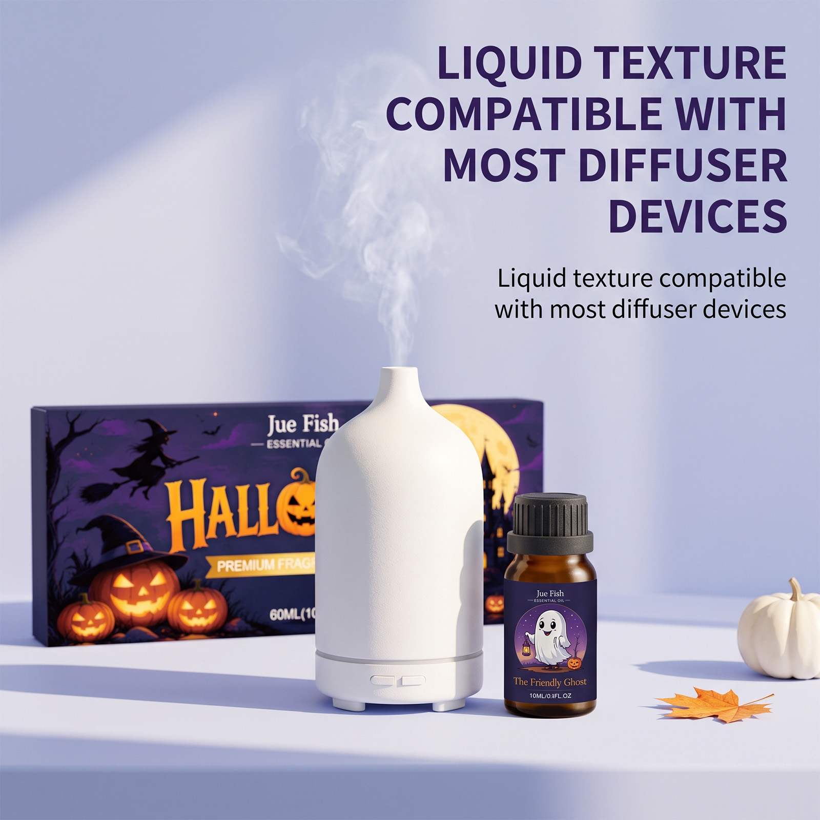 ハロウィーン用エッセンシャルオイルセット。天然植物エキスを配 - Home Fragrance Usa のレビューと価格