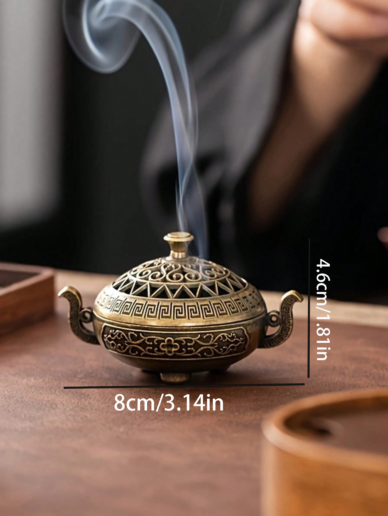 ネパールスタイルの真鍮製香炉、ヨガや瞑想、寝室の装飾に最適な - Home Fragrance Gift のレビューと価格
