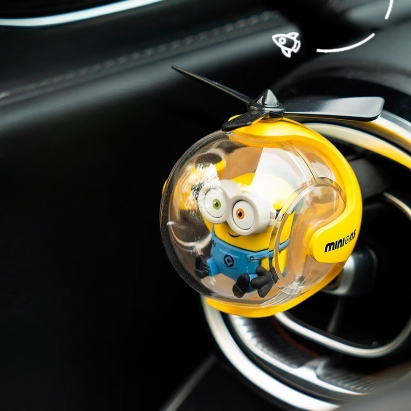 ミニオン風車用芳香剤、かわいい漫画風車用香水クリップ、クリエ - Home Fragrance Gift のレビューと価格