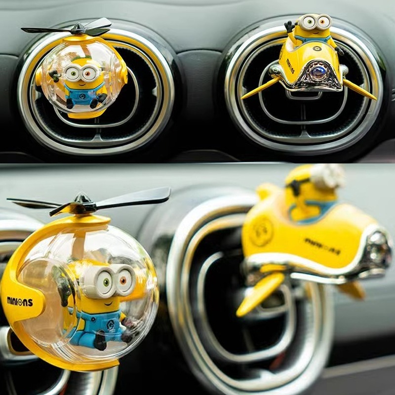 ミニオン風車用芳香剤、かわいい漫画風車用香水クリップ、クリエ - Home Fragrance Gift のレビューと価格