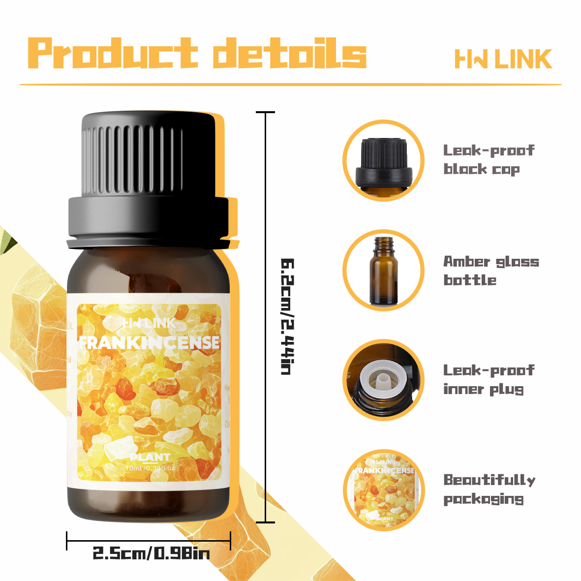 フランキンセンスエッセンシャルオイル 10ml 純粋な天然フ - Home Fragrance Gift のレビューと価格